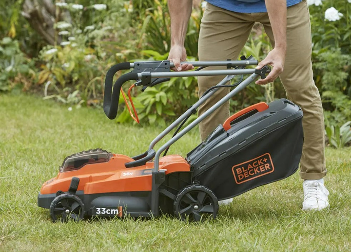Газонокосилка аккумуляторная Black&Decker BCMW3336L1 - изображение 13