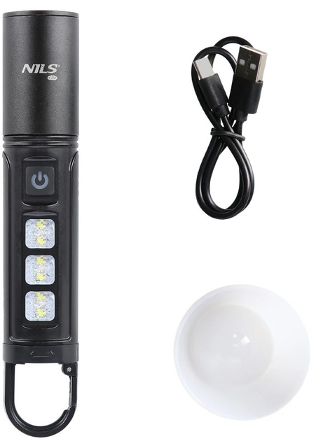 Latarka NILS CAMP NC0003 LED 800 lm (5907695555547) - obraz 3
