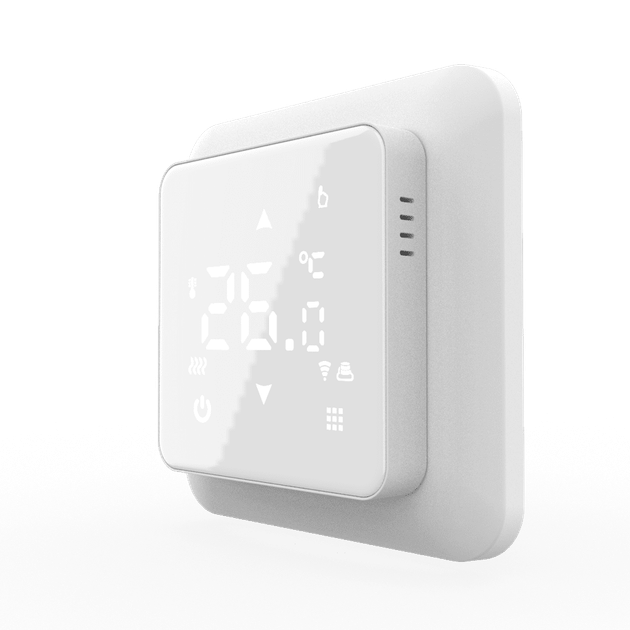 Терморегулятор IN-THERM PWT 517 white matte WIFI - Фото 2 Терморегулятор IN-THERM PWT 517 white matte WIFI - зображення 2