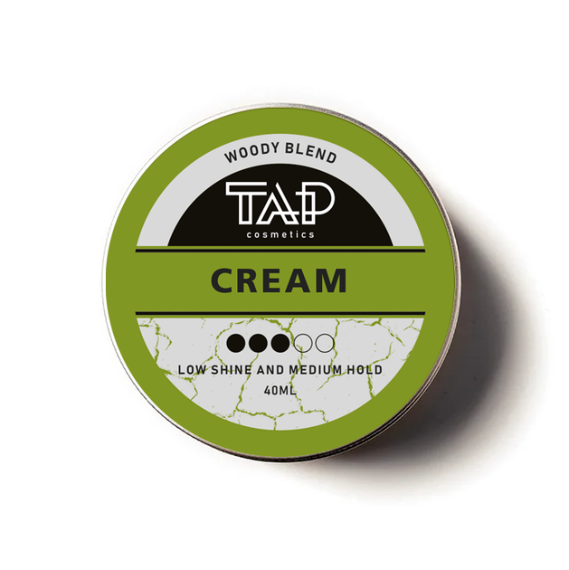 Крем для укладки волос TAP Cosmetics WOODY BLAND 40 мл - Фото 1 Крем для укладки волос TAP Cosmetics WOODY BLAND 40 мл - изображение 1