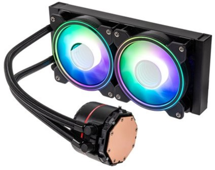 Chłodzenie wodne KoLink Umbra Void AIO 240 mm Performance ARGB (100015588) - obraz 1