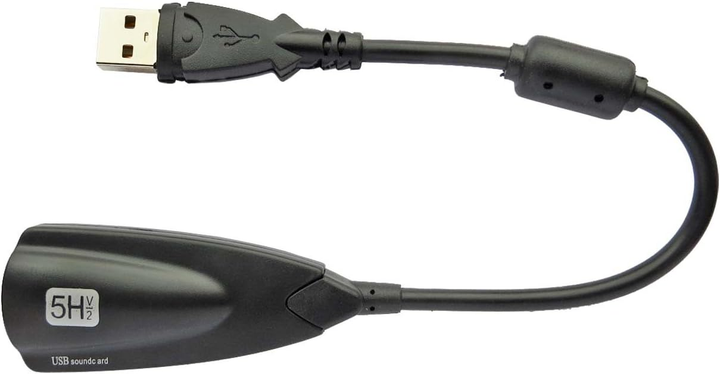 Звуковая карта 7.1 USB QTS-008 Black (16161) - изображение 2