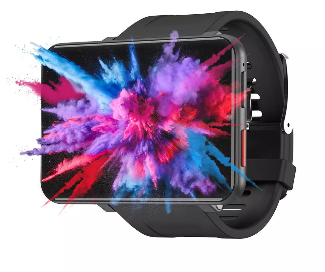 Смарт-годинник з Sim картою 4G LEMFO LEMT 1G+16G силіконовий ремінець Black Black (16346) - зображення 2