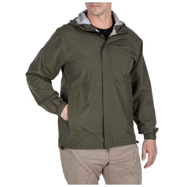 Куртка штормовая 5.11 Tactical Duty Rain Shell S RANGER GREEN - изображение 2