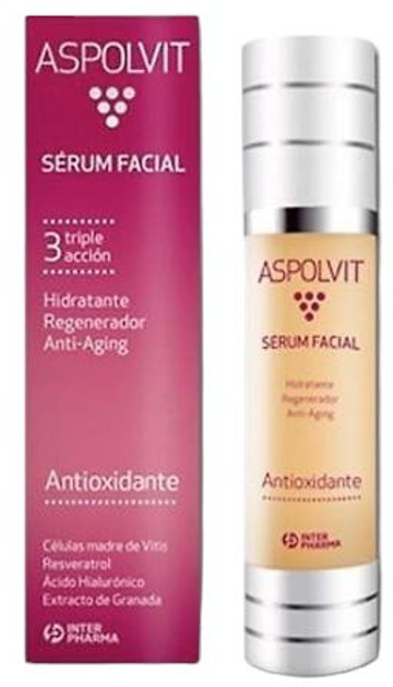 Antyoksydacyjne serum do twarzy Interpharma Aspolvit 30 ml (8470001598424) - obraz 1