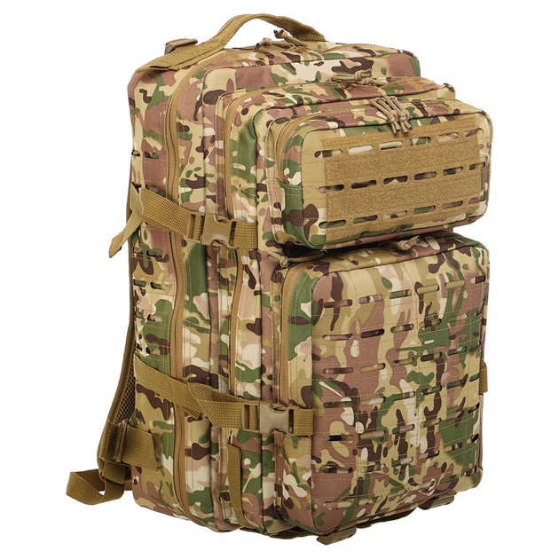 Рюкзак тактичний штурмовий SILVER KNIGHT Top (нейлон, оксфорд, р-р 50х36х12см, 22л, Камуфляж Multicam) - изображение 1