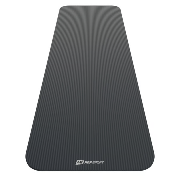 Коврик для йоги Hop-Sport HS-NB015GM NBR 1,5см черный - Фото 2 Коврик для йоги Hop-Sport HS-NB015GM NBR 1,5см черный - изображение 2