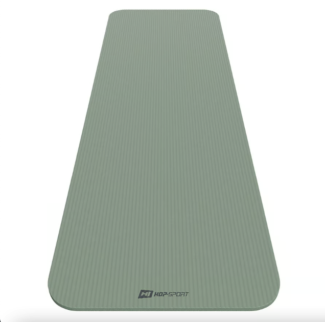 Коврик для йоги Hop-Sport HS-NB015GM NBR 1,5см оливковый - изображение 9