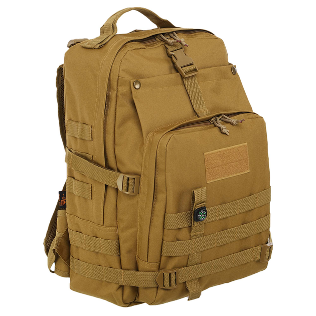 Рюкзак тактичний штурмовий SILVER KNIGHT Pro (нейлон, р-р 45х30х15см, 21л, Хакі) - изображение 1