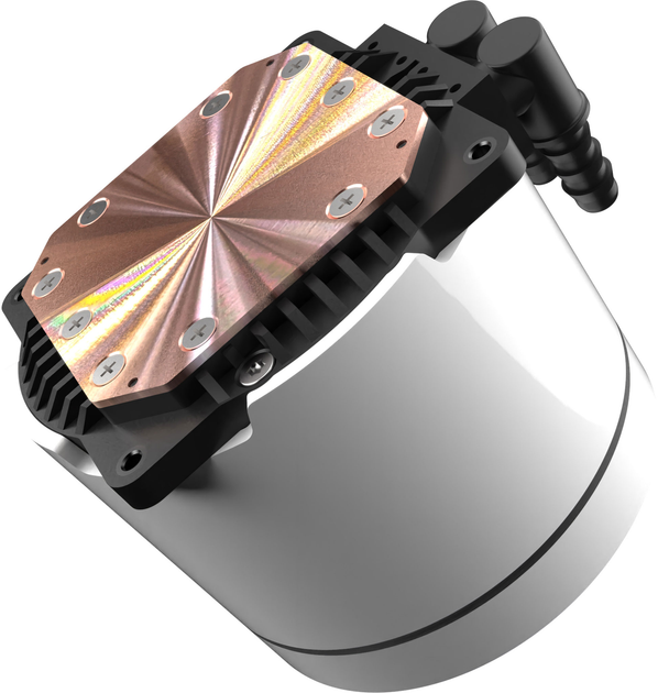 Chłodzenie wodne Alpenfohn Gletscherwasser 360 White (84000000195) - obraz 9