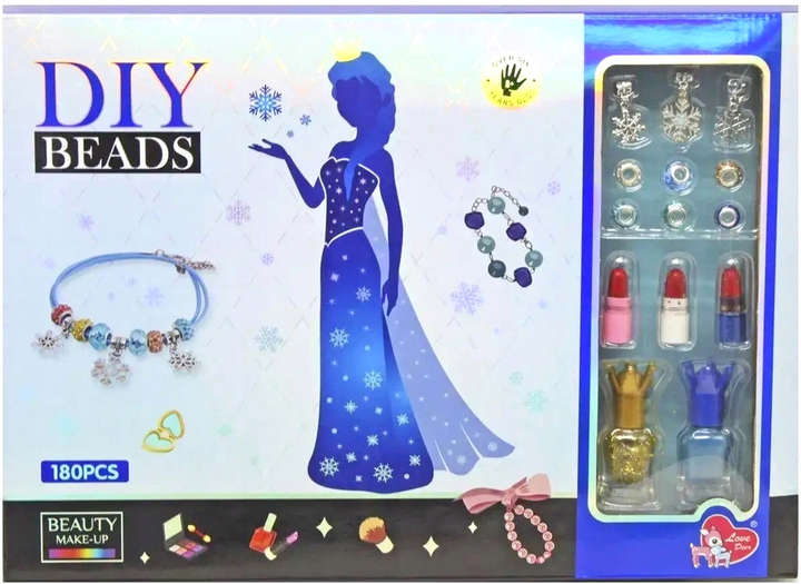 Zestaw do tworzenia biżuterii Big Toys Frozen (5904326438606) - obraz 1