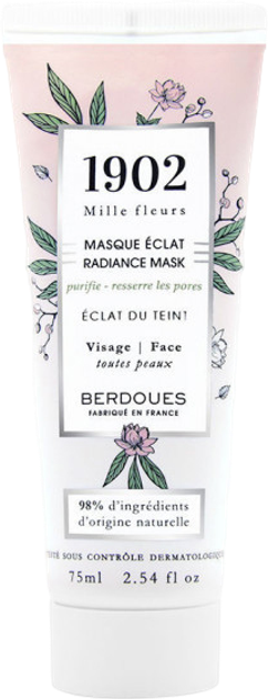 Maska do twarzy Berdoues 1902 Mille Fleurs Radiance 75 ml (3331849013911) - obraz 1