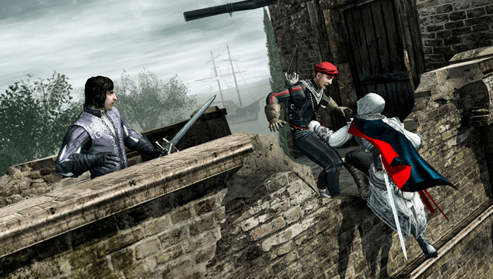 Набір Консоль Sony PlayStation 3 Super Slim 500GB Black Б/У + Гра Assassin's Creed 2 Англійська Версія + Гра Assassin's Creed 3 Англійська Версія + Гра Assassin's Creed Англійська Версія + Гра Assassin's Creed 4 Black Flag Англійська Версія + Гра Assassi - зображення 9