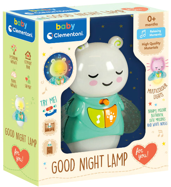 Zabawka z lampką nocną Clementoni Baby For You (8005125174669) - obraz 1