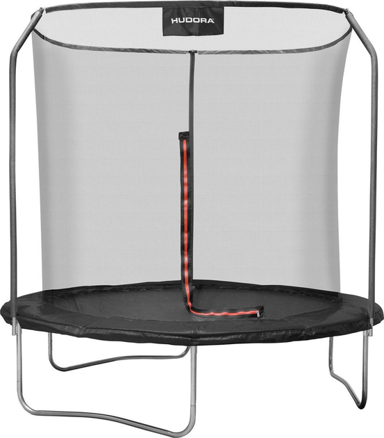 Trampolina Hudora First 250V z siatką ochronną 250 cm (4005998857557) - obraz 1