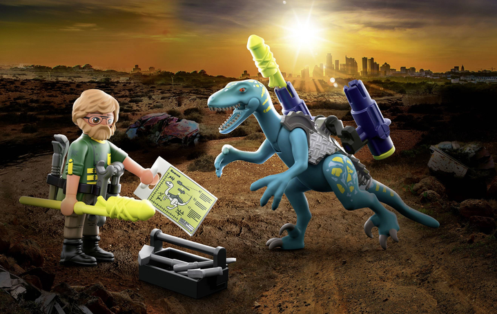 Zestaw do zabawy Playmobil Dino Rise Deinonychus Ready for Battle (70629) (4008789706294) - obraz 3