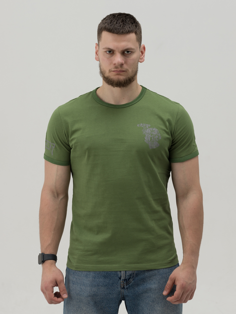 Тактична футболка BEZET Commando 10111 L Хакі (2000146019483) - зображення 1