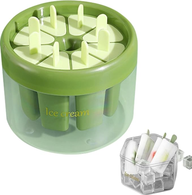 Форма для изготовления мороженого, ІСЕ CREAM MOLD зеленая - Фото 5 Форма для изготовления мороженого, ІСЕ CREAM MOLD зеленая - изображение 5