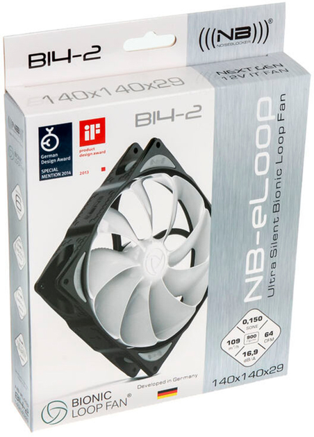 Кулер Noiseblocker NB-eLoop Fan B14-2 (ITR-B14-2) - изображение 5