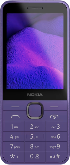 Мобільний телефон Nokia 235 4G (2024) Purple (1GF026GPF1L05) - зображення 2