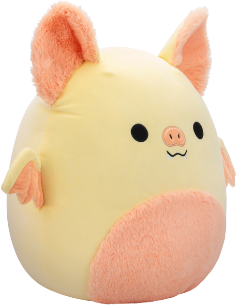 Плюшева іграшка-талісман Squishmallows Кажан Меган з пухнастим животиком 40 см (0196566412354) - зображення 3