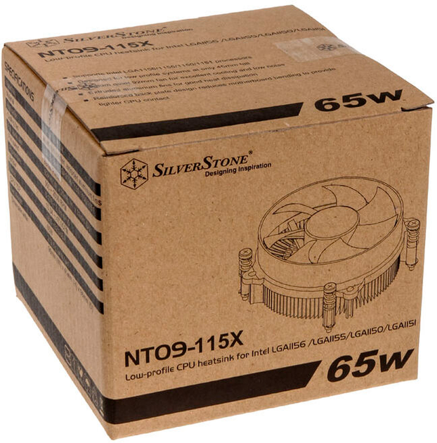 Кулер процесора SilverStone Nitrogon Series NT09-115X (SST-NT09-115X) - зображення 6