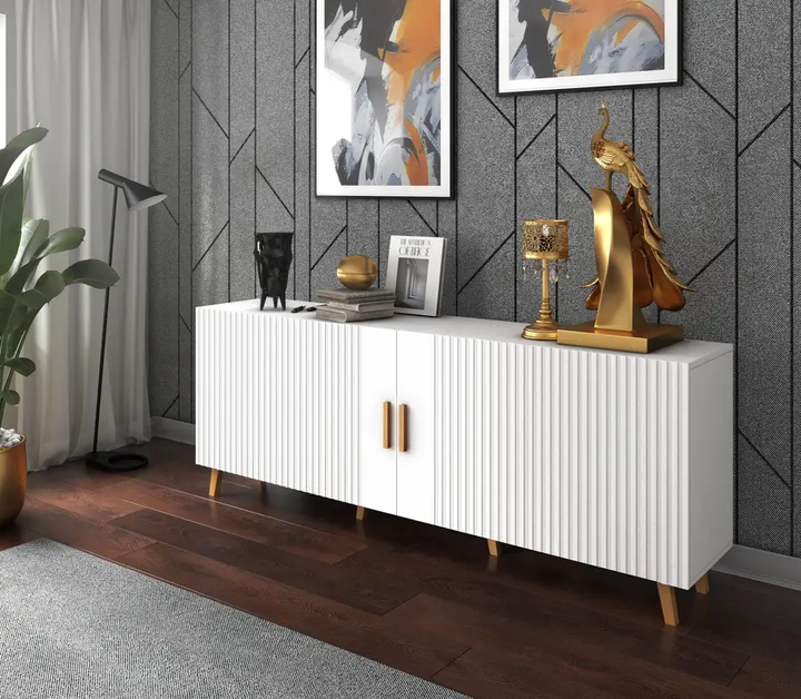 Комод 200 Verona Artos Design Белый Польша (ламинированная ДСП/ламинированная МДФ) - изображение 4