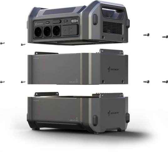 Зарядна станція + сонячна панель Segway Portable Power Station Cube 1000 with 2E-PSPLW250 (AA.13.04.02.0004-SET250) - Фото 8 Зарядна станція + сонячна панель Segway Portable Power Station Cube 1000 with 2E-PSPLW250 (AA.13.04.02.0004-SET250) - зображення 8