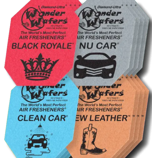 Ароматизаторы в пластинах Wonder Wafers для автомобиля | 16 шт. - изображение 2