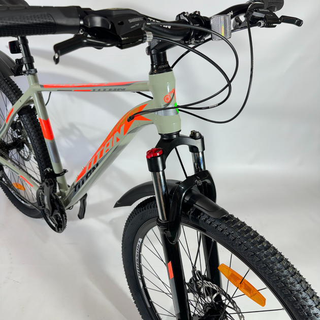 Велосипед Titan 29" Arena 2025 Рама-19" grey-orange - зображення 4
