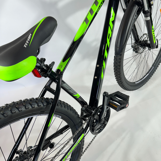 Велосипед Titan 30,5" Giant 2024 Рама-18" black- neon green - Фото 5 Велосипед Titan 30,5" Giant 2024 Рама-18" black- neon green - изображение 5