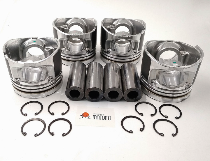 Комлект поршнів з пальцями MATOMI PIS2302 L200, Л200, PAJERO SPORT, Паджеро Спорт 1110C313 - зображення 1