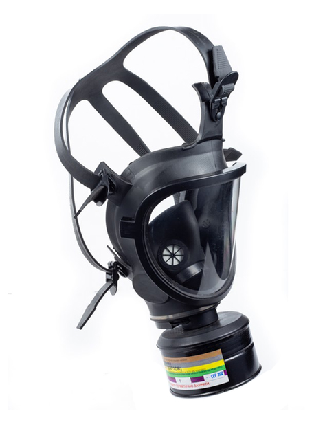 Протигаз Рута Патріот маска повнолицьова з фільтром і підсумком (ПГП9-1) - зображення 2