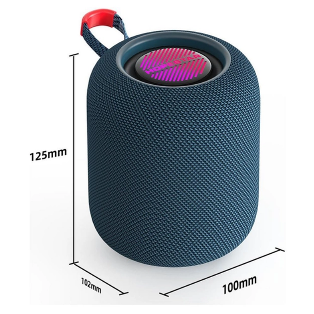 Портативная Bluetooth колонка HOPESTAR H56 Синяя - изображение 3