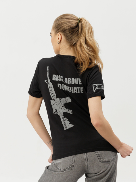 Тактична футболка жіноча BEZET Commando 10118 3XL Чорна (ROZ6501032323) - зображення 2
