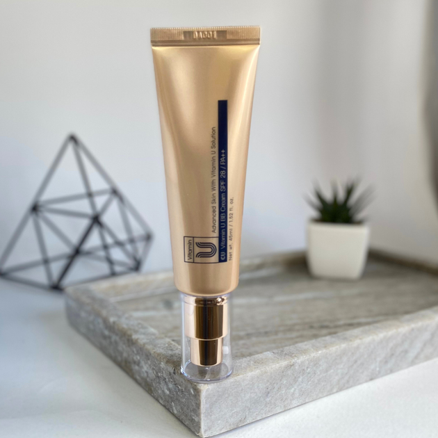 BB крем тройного действия CUSKIN Vitamin U BB Cream SPF 28 PA++ 45 мл - изображение 7