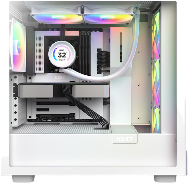 Система рідинного охолодження NZXT Kraken Elite 280 RGB All-in-one White (RL-KR28E-W1) - зображення 4