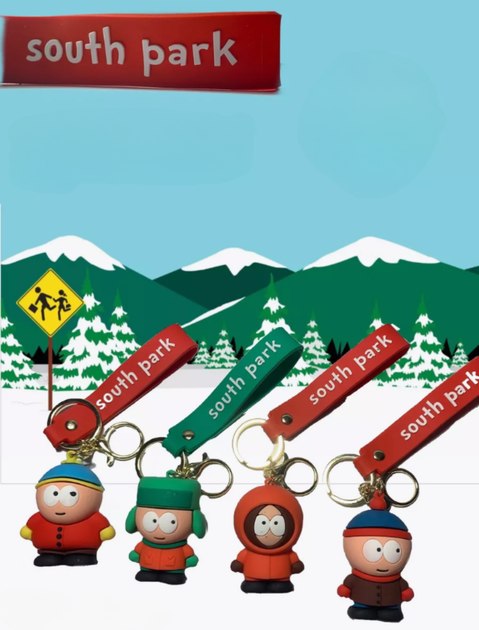 Брелок Южный парк Стэн Марш South Park Stan Marsh Саус парк фигурка игрушка для ключей, рюкзака, сумки 6,7 см - изображение 4