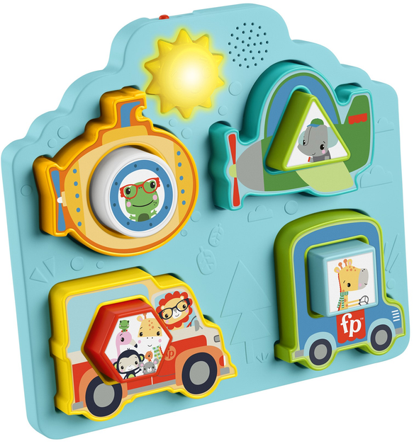 Zabawka edukacyjna Fisher-Price Transport i figurki HRP31 (0194735182701) - obraz 2