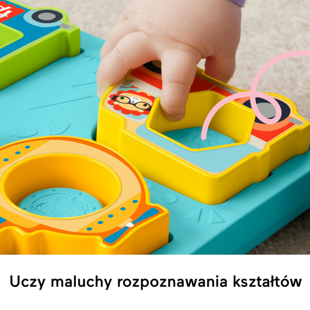 Іграшка розвиваюча Fisher-Price Транспорт та фігури HRP31 (0194735182701) - зображення 5