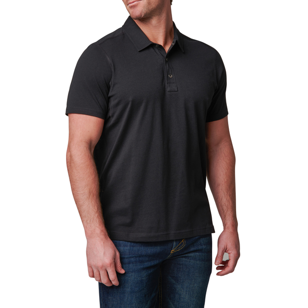 Футболка поло 5.11 Tactical Archer Short Sleeve Polo 2.0 Black S (41286-019) - изображение 1