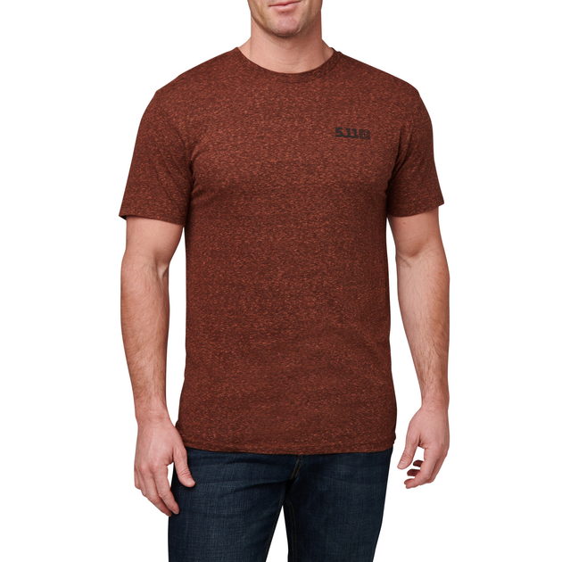 Футболка з малюнком 5.11 Tactical Triblend Legacy Short Sleeve Tee Bronze M (41230ABL-336) - изображение 1