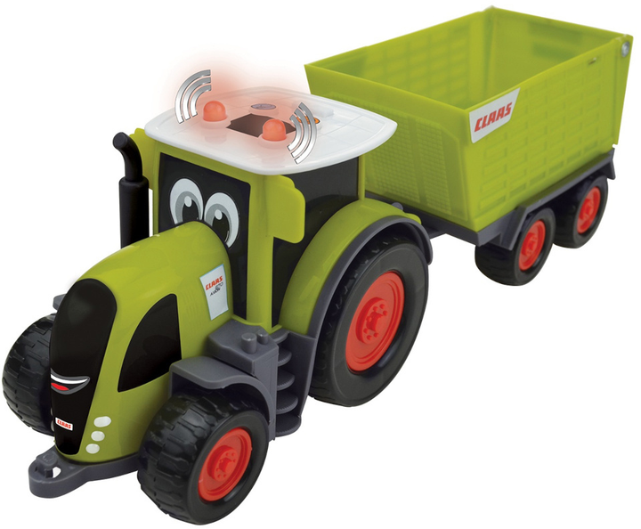 Traktor Malik Happy People Claas z przyczepą (4008332345413) - obraz 2