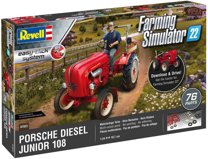 Збірна модель Revell Porsche Junior 108 масштаб 1:24 (4009803007823) - зображення 1