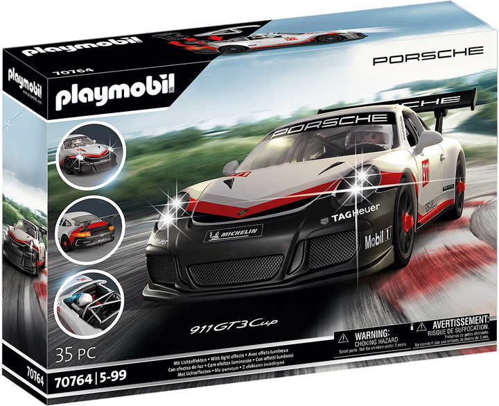 Конструктор Playmobil Porsche 911 GT3 Cup 35 деталей (4008789707642) - зображення 1