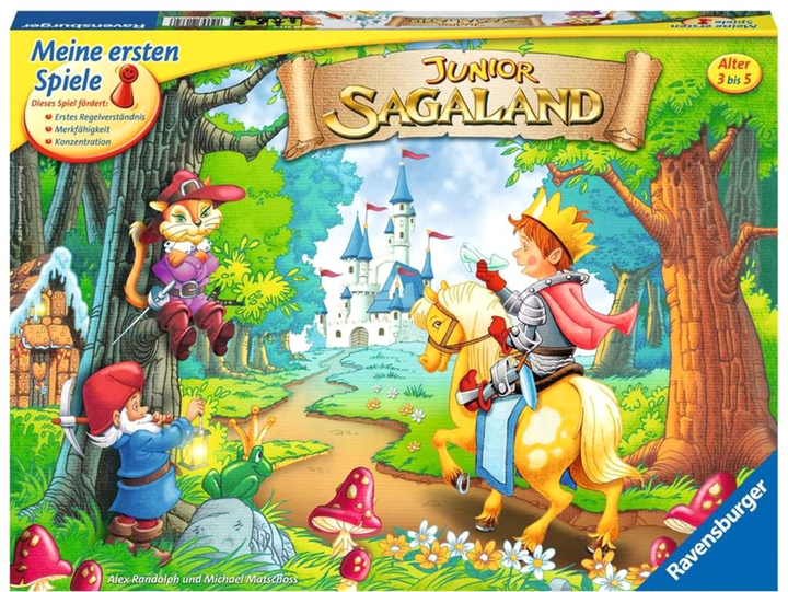 Gra planszowa Ravensburger Junior Sagaland (4005556213726) - obraz 1