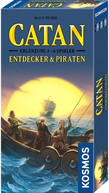 Додаток до настільної гри Kosmos Catan: Explorers and Pirates для 5-6 гравців 694111 (4002051694111) - зображення 1