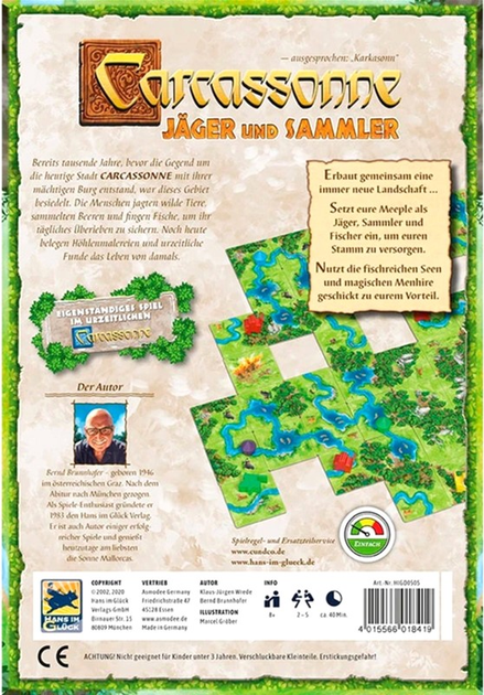 Gra planszowa Asmodee Carcassonne Hunters and Gatherers (4015566018419) - obraz 4