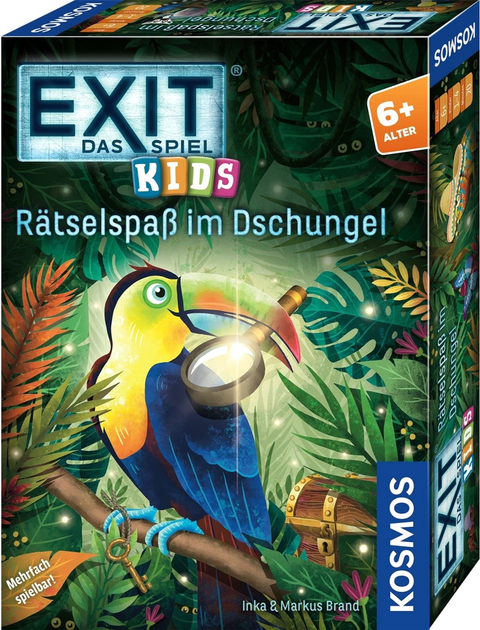 Настільна гра Kosmos Exit Puzzle Fun in the Jungle (4002051683375) - зображення 1