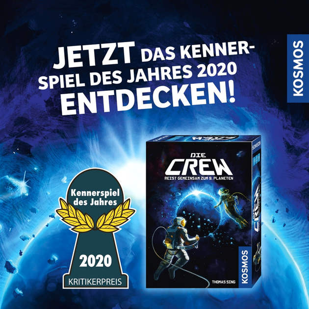 Настільна гра Kosmos The Crew The Quest for Planet Nine (4002051691868) - зображення 7